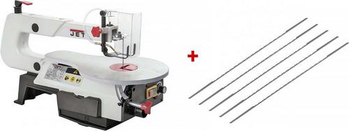 Лобзиковый станок + набор пилок для лобзика (набор из 5 шт.) JET JSS-16A 10000808MAVI