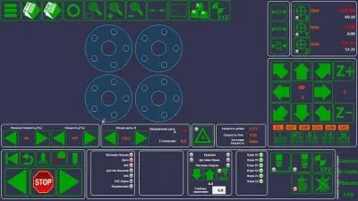 Интерфейс ЧПУ станка